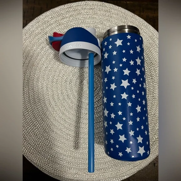 Star Spangled 24oz Owala Free Sip Water Bottle - Picture 7 of 10